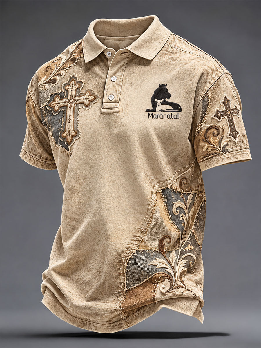 Men's Maranata Faith Polo Shirt