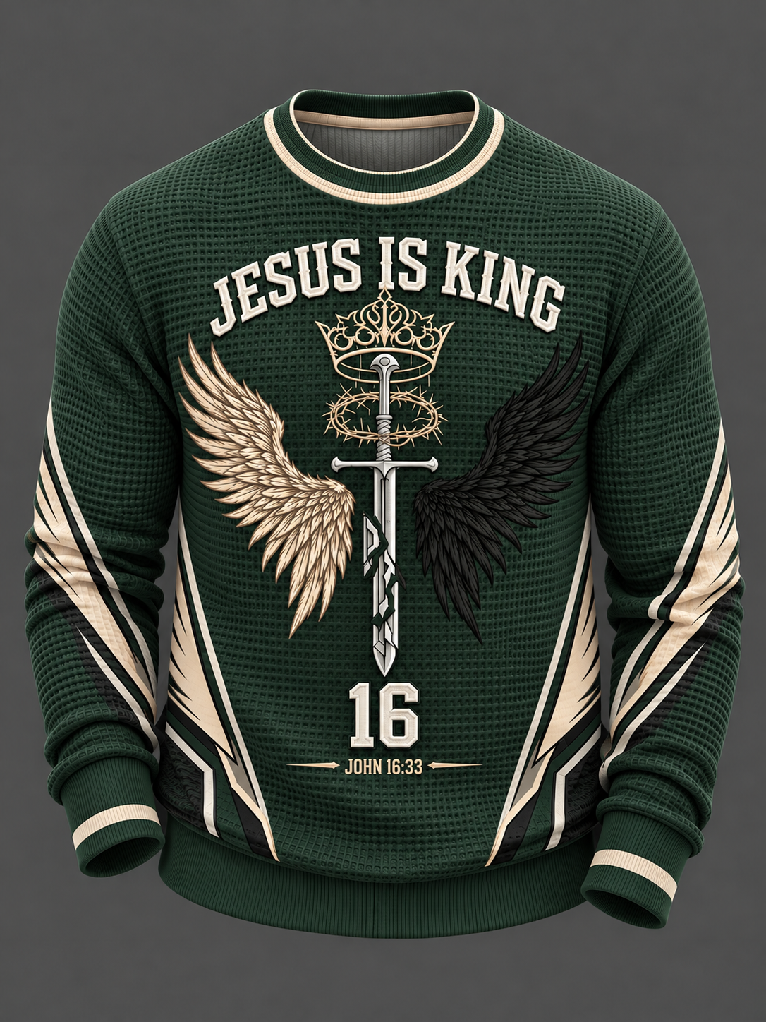 Men's Faith Waffle Sweatshirt