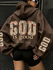 Women's God Is Good Print Hoodies