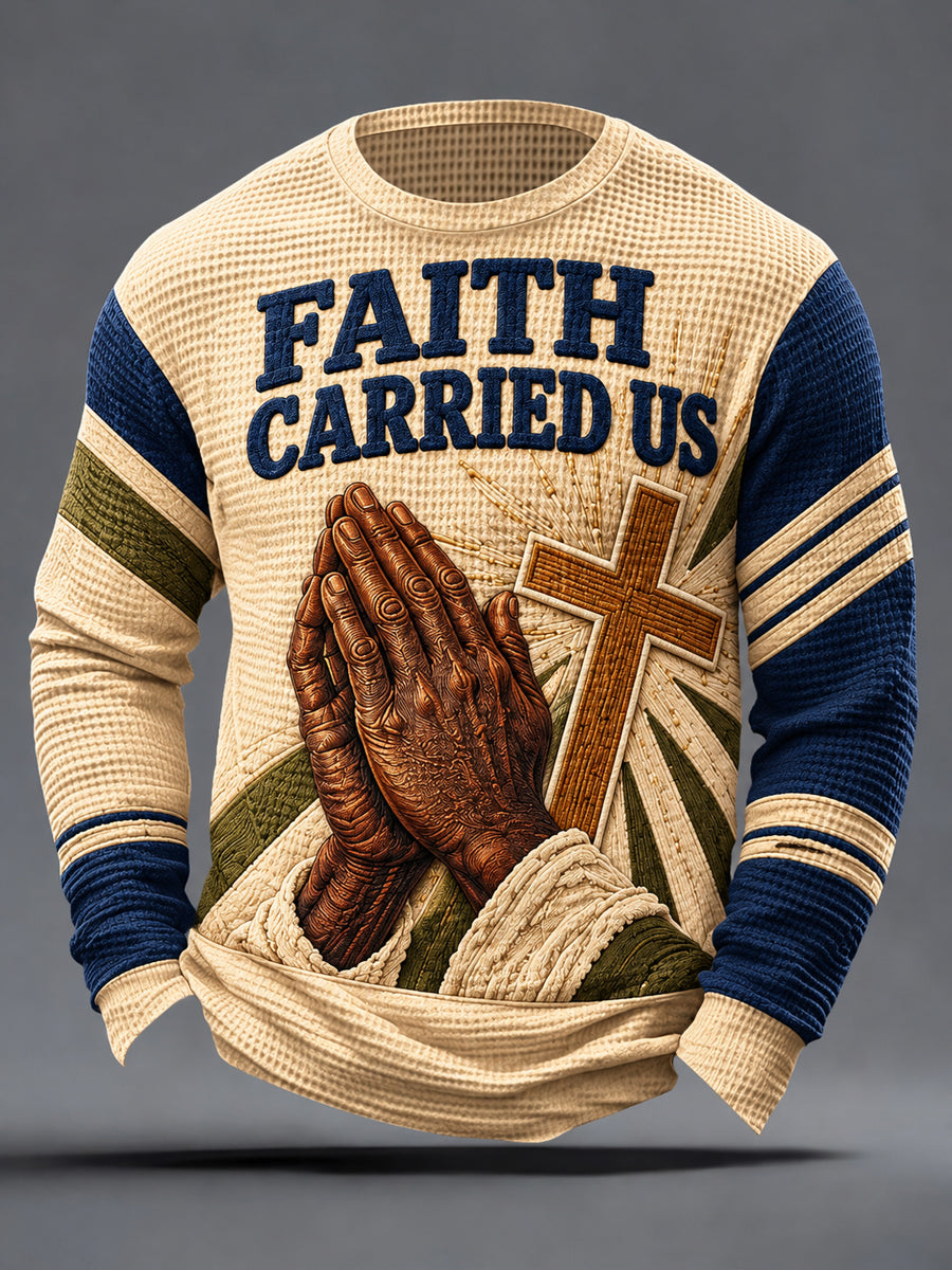Men's Faith Waffle Top