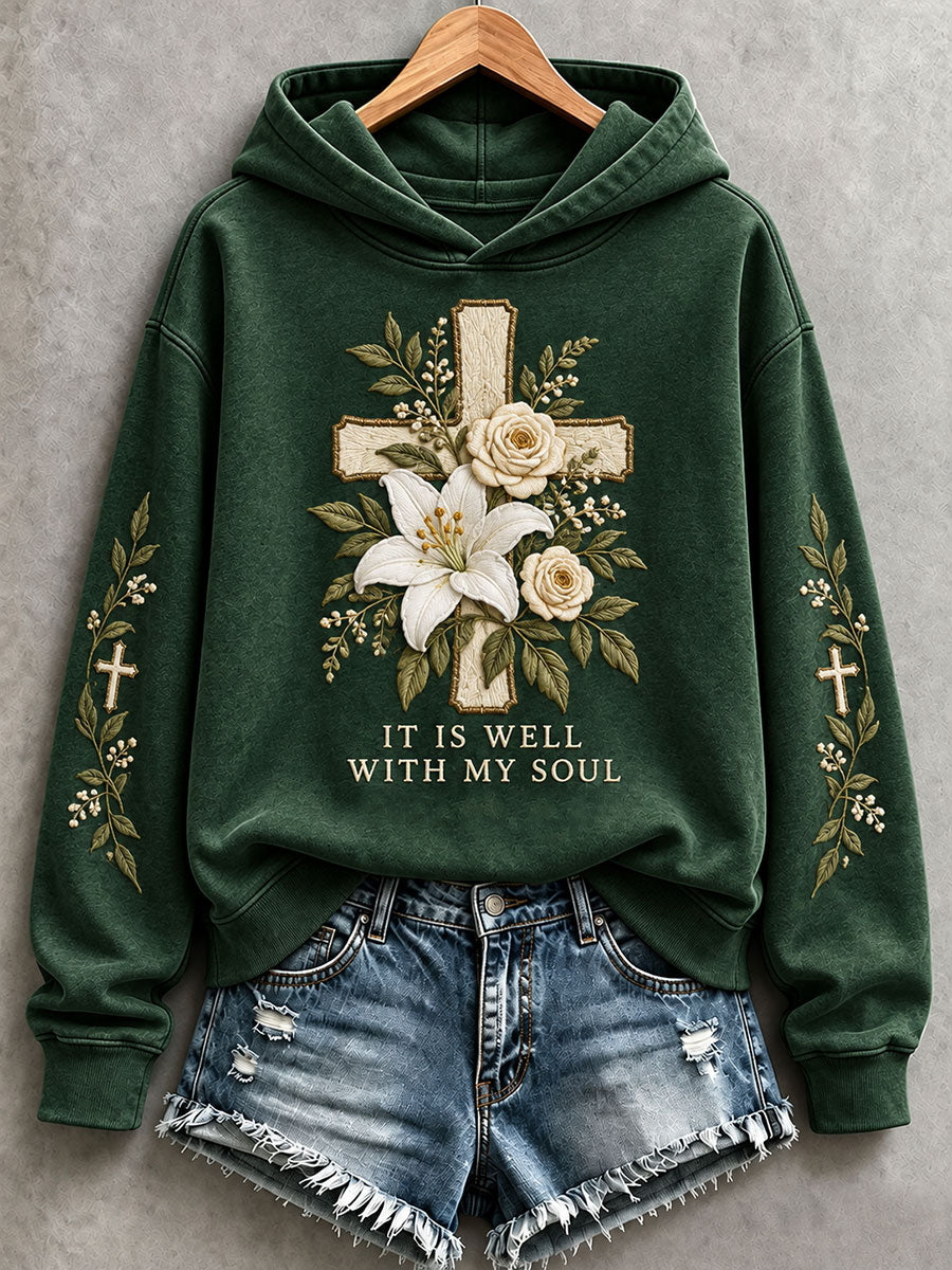 Women's It Is Well With My Soul Hoodie