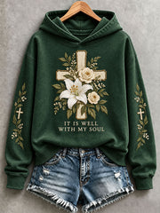 Women's It Is Well With My Soul Hoodie