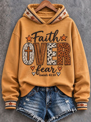 Women's Faith over fear Regular Sweatshirt