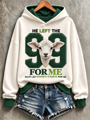 Women's Faith Print Casual Sweatshirt
