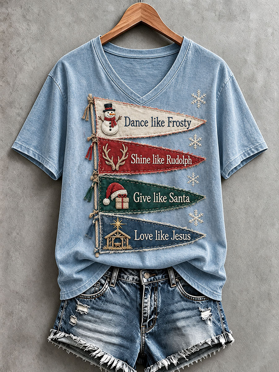 Women's Funny Christian Christmas T-Shirt