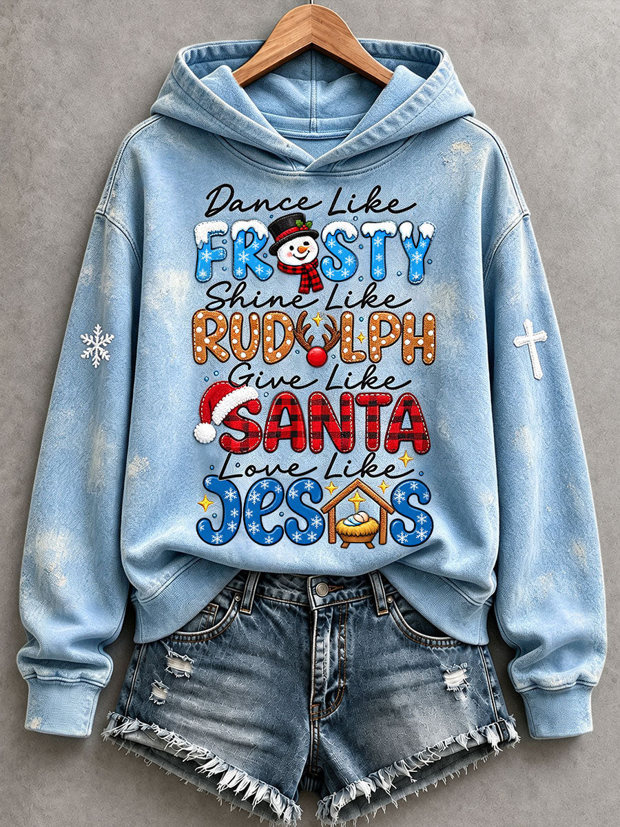 Women's Funny Christian Christmas Hoodie